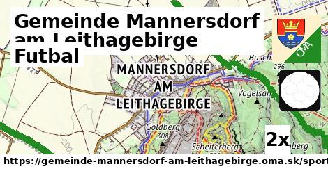 Futbal, Gemeinde Mannersdorf am Leithagebirge