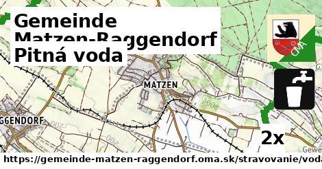 Pitná voda, Gemeinde Matzen-Raggendorf