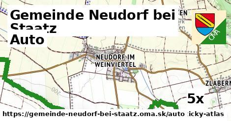 auto v Gemeinde Neudorf bei Staatz