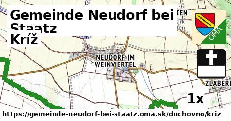 Kríž, Gemeinde Neudorf bei Staatz