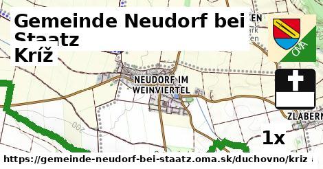 Kríž, Gemeinde Neudorf bei Staatz