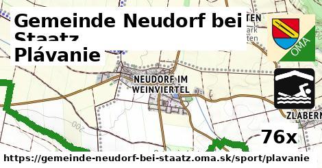 Plávanie, Gemeinde Neudorf bei Staatz