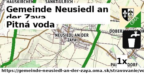 Pitná voda, Gemeinde Neusiedl an der Zaya