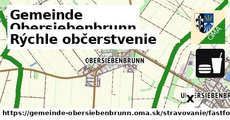 Všetky body v Gemeinde Obersiebenbrunn