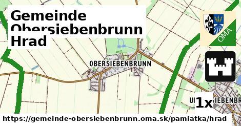 Hrad, Gemeinde Obersiebenbrunn