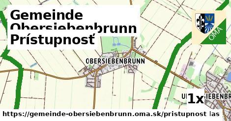 prístupnosť v Gemeinde Obersiebenbrunn