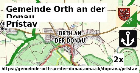 prístav v Gemeinde Orth an der Donau