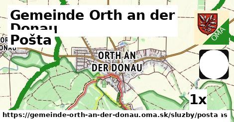 Pošta, Gemeinde Orth an der Donau