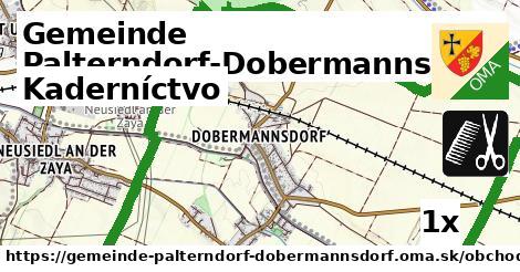 Kaderníctvo, Gemeinde Palterndorf-Dobermannsdorf