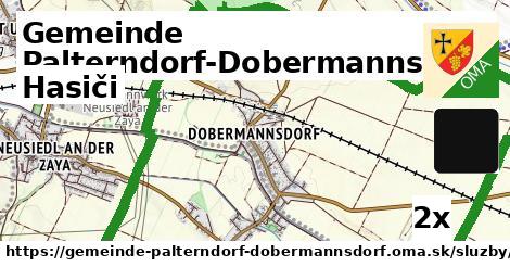 Hasiči, Gemeinde Palterndorf-Dobermannsdorf