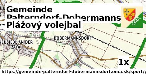 Plážový volejbal, Gemeinde Palterndorf-Dobermannsdorf