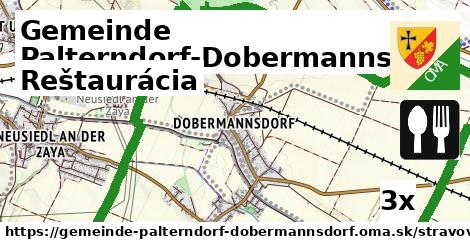 Reštaurácia, Gemeinde Palterndorf-Dobermannsdorf