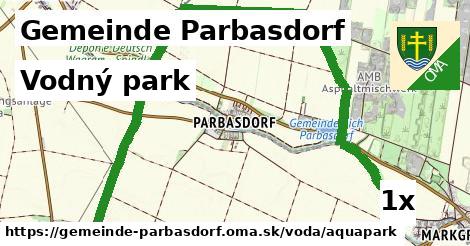 Vodný park, Gemeinde Parbasdorf