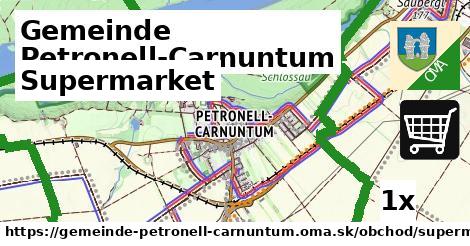 Supermarket, Gemeinde Petronell-Carnuntum