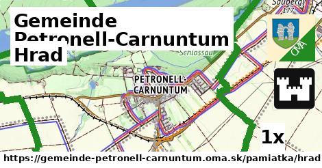 Hrad, Gemeinde Petronell-Carnuntum