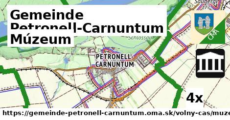 Múzeum, Gemeinde Petronell-Carnuntum