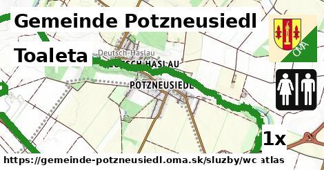 Toaleta, Gemeinde Potzneusiedl