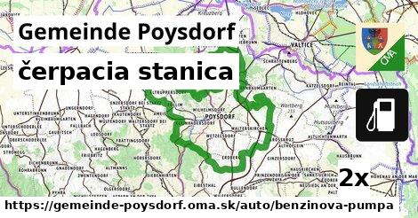 čerpacia stanica, Gemeinde Poysdorf