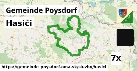 Hasiči, Gemeinde Poysdorf