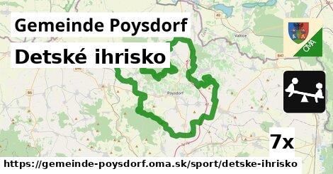 Detské ihrisko, Gemeinde Poysdorf