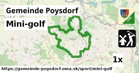 Mini-golf, Gemeinde Poysdorf