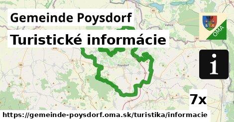 Turistické informácie, Gemeinde Poysdorf