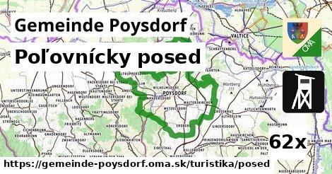 Poľovnícky posed, Gemeinde Poysdorf