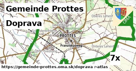 doprava v Gemeinde Prottes