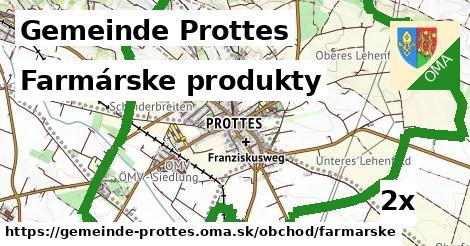 Farmárske produkty, Gemeinde Prottes