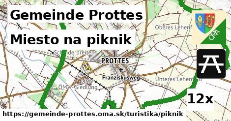 Miesto na piknik, Gemeinde Prottes