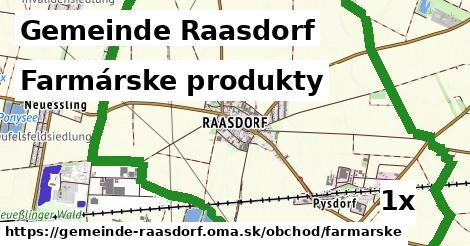 Farmárske produkty, Gemeinde Raasdorf