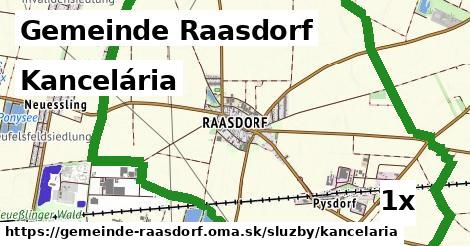 Kancelária, Gemeinde Raasdorf