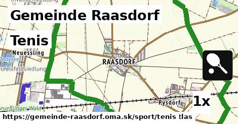 Tenis, Gemeinde Raasdorf
