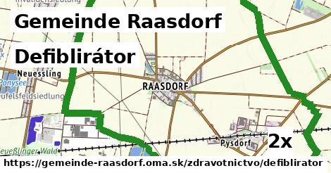 Defiblirátor, Gemeinde Raasdorf