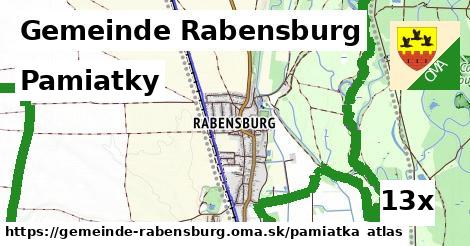 pamiatky v Gemeinde Rabensburg