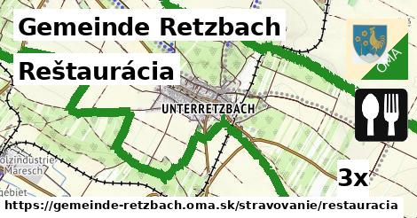 Reštaurácia, Gemeinde Retzbach