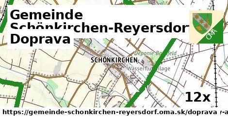 doprava v Gemeinde Schönkirchen-Reyersdorf