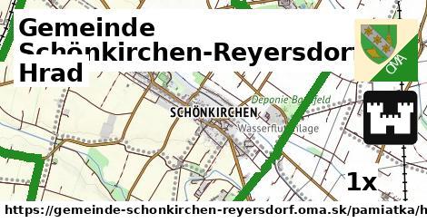 Hrad, Gemeinde Schönkirchen-Reyersdorf