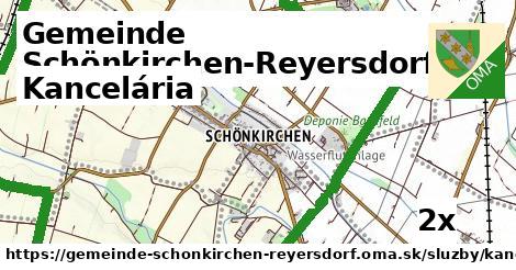 Kancelária, Gemeinde Schönkirchen-Reyersdorf