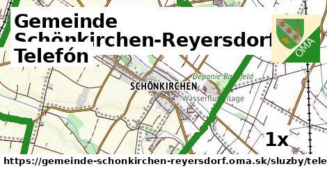 Telefón, Gemeinde Schönkirchen-Reyersdorf