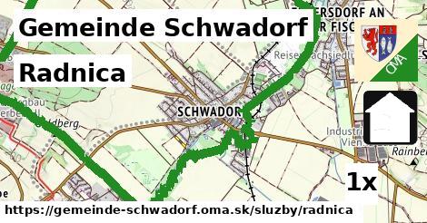 Radnica, Gemeinde Schwadorf