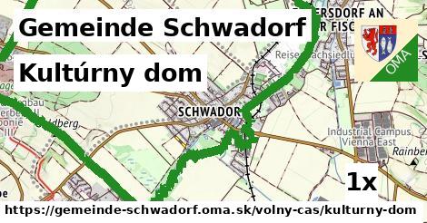 Kultúrny dom, Gemeinde Schwadorf