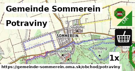 Potraviny, Gemeinde Sommerein