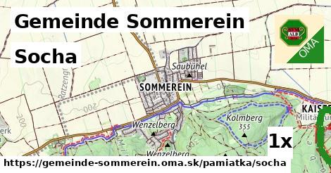 Socha, Gemeinde Sommerein