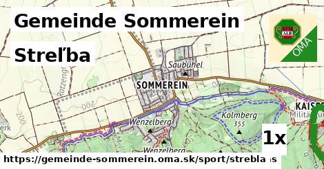 Streľba, Gemeinde Sommerein