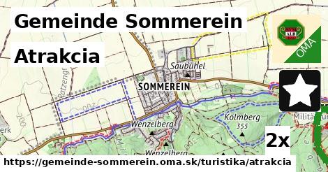 Atrakcia, Gemeinde Sommerein