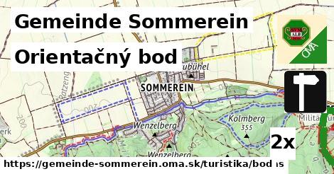 Orientačný bod, Gemeinde Sommerein