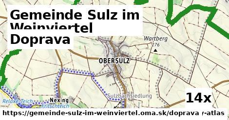 doprava v Gemeinde Sulz im Weinviertel