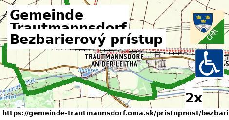 Bezbarierový prístup, Gemeinde Trautmannsdorf