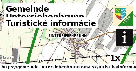 Turistické informácie, Gemeinde Untersiebenbrunn
